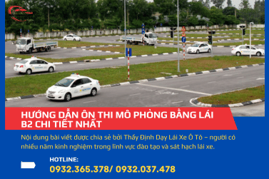 HƯỚNG DẪN ÔN THI MÔ PHỎNG BẰNG LÁI B2 CHI TIẾT NHẤT